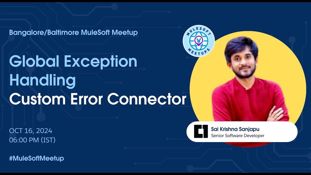 MuleSoft Global Exception Handling Custom Error Connector