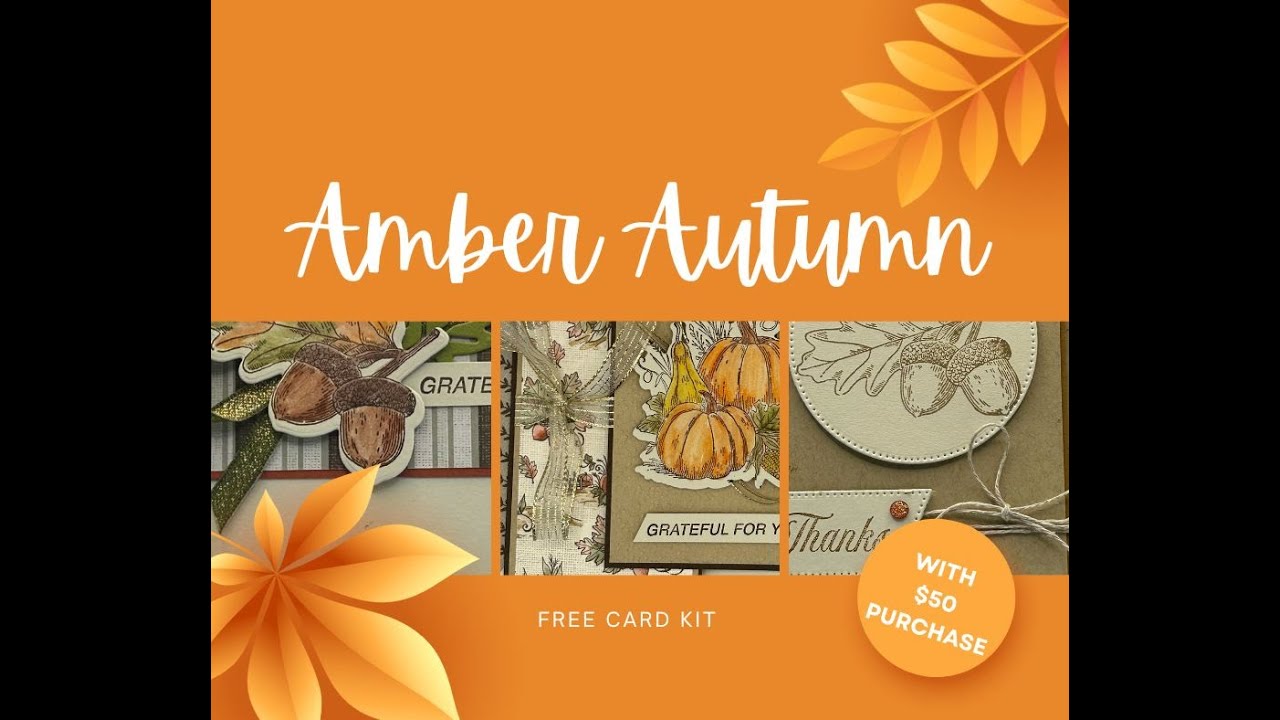 Еженедельное руководство по CardLab от Stampin' Up Amber Autumn