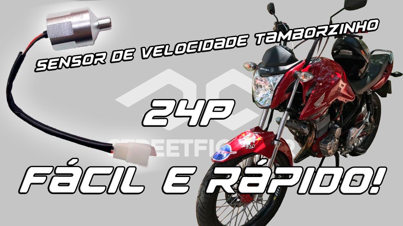 Sensor de velocidade 24 pulsos para paineis originais Honda! veja como é facil