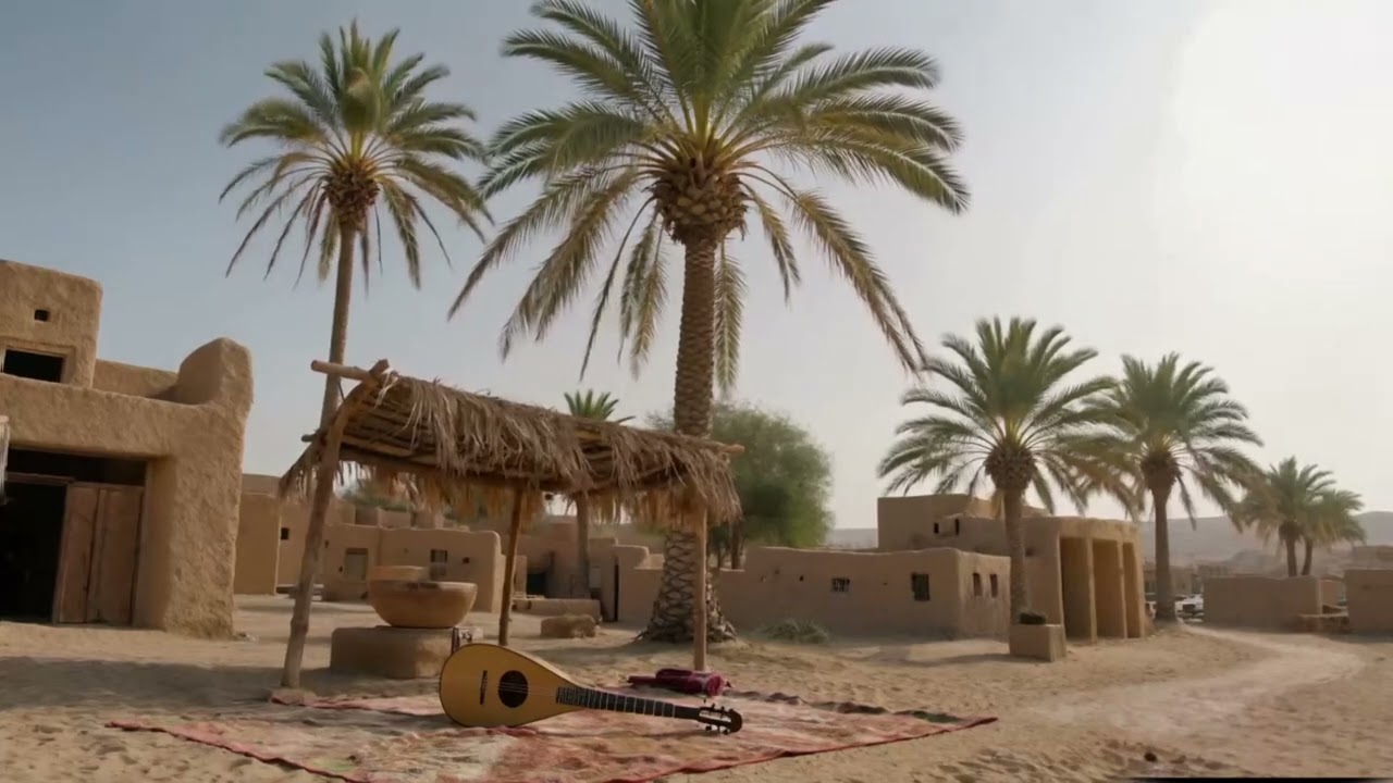 Authentic Arabic Oud Instrumental - Calm Desert Night Vibes