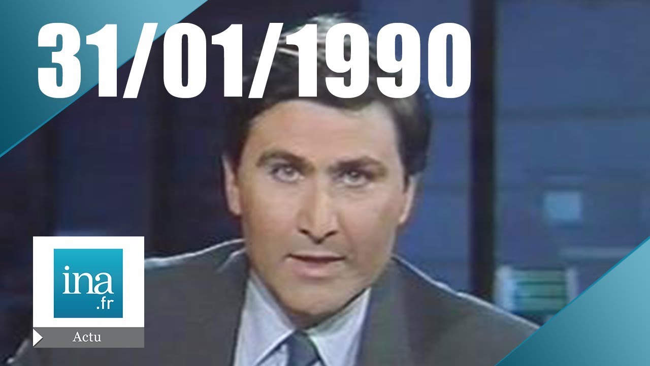 19/20 FR3 du 31 janvier 1990 : Grève des cheminots | Archive INA