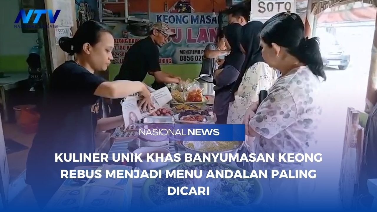 KULINER UNIK KHAS BANYUMASAN KEONG REBUS MENJADI MENU ANDALAN PALING DICARI
