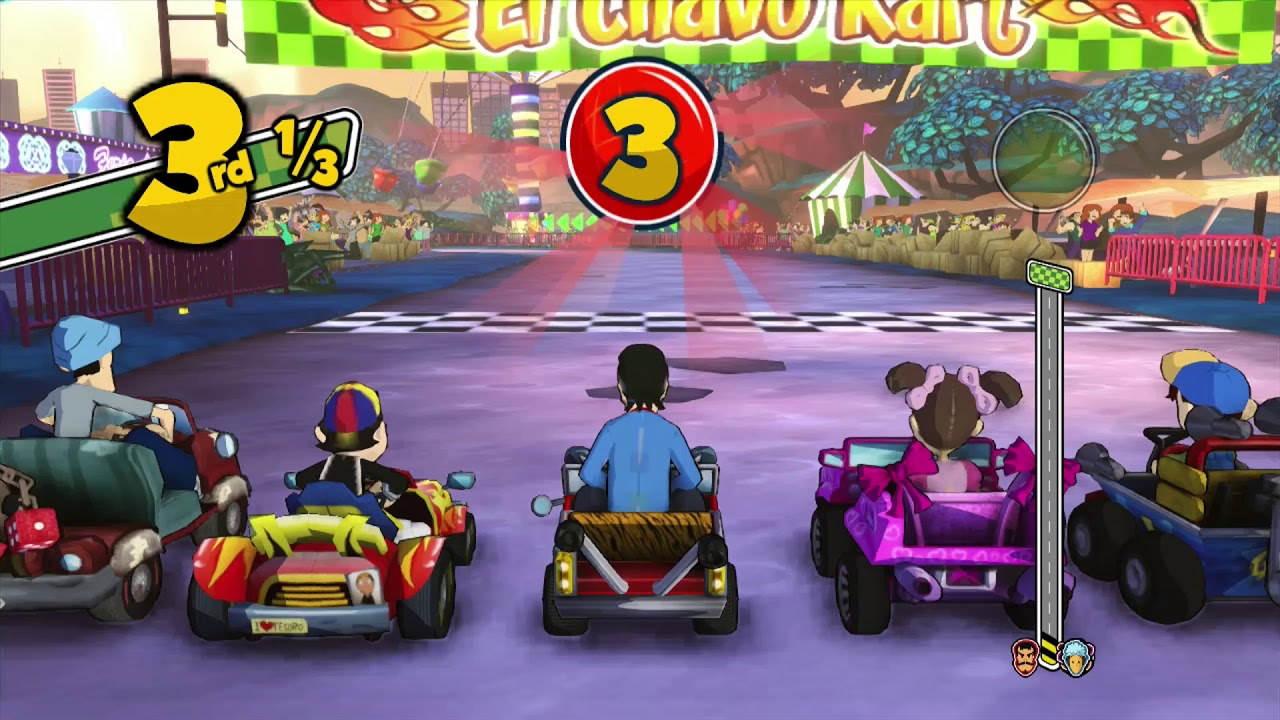[Xbox 360] El Chavo Kart - Cups: Quico Cup - Ruffino Meanface