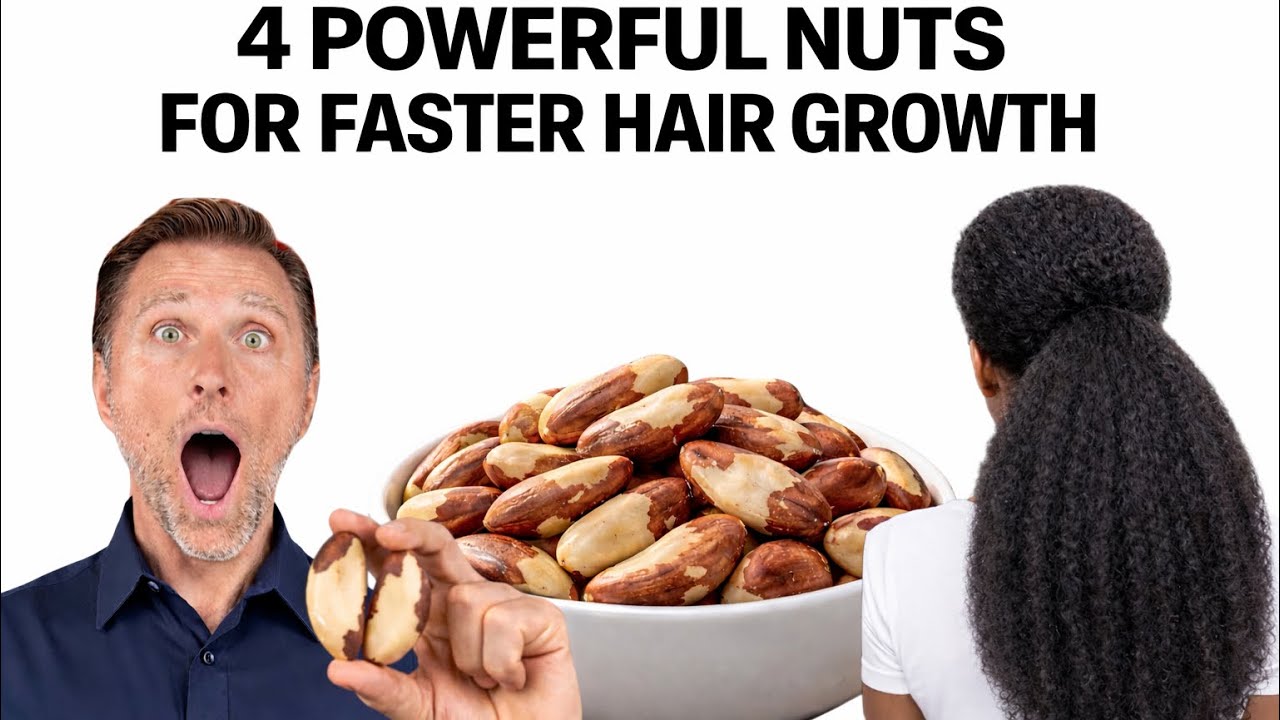 No wonder why Doctors are talking about this. 4 powerful Nuts for faster hair growth