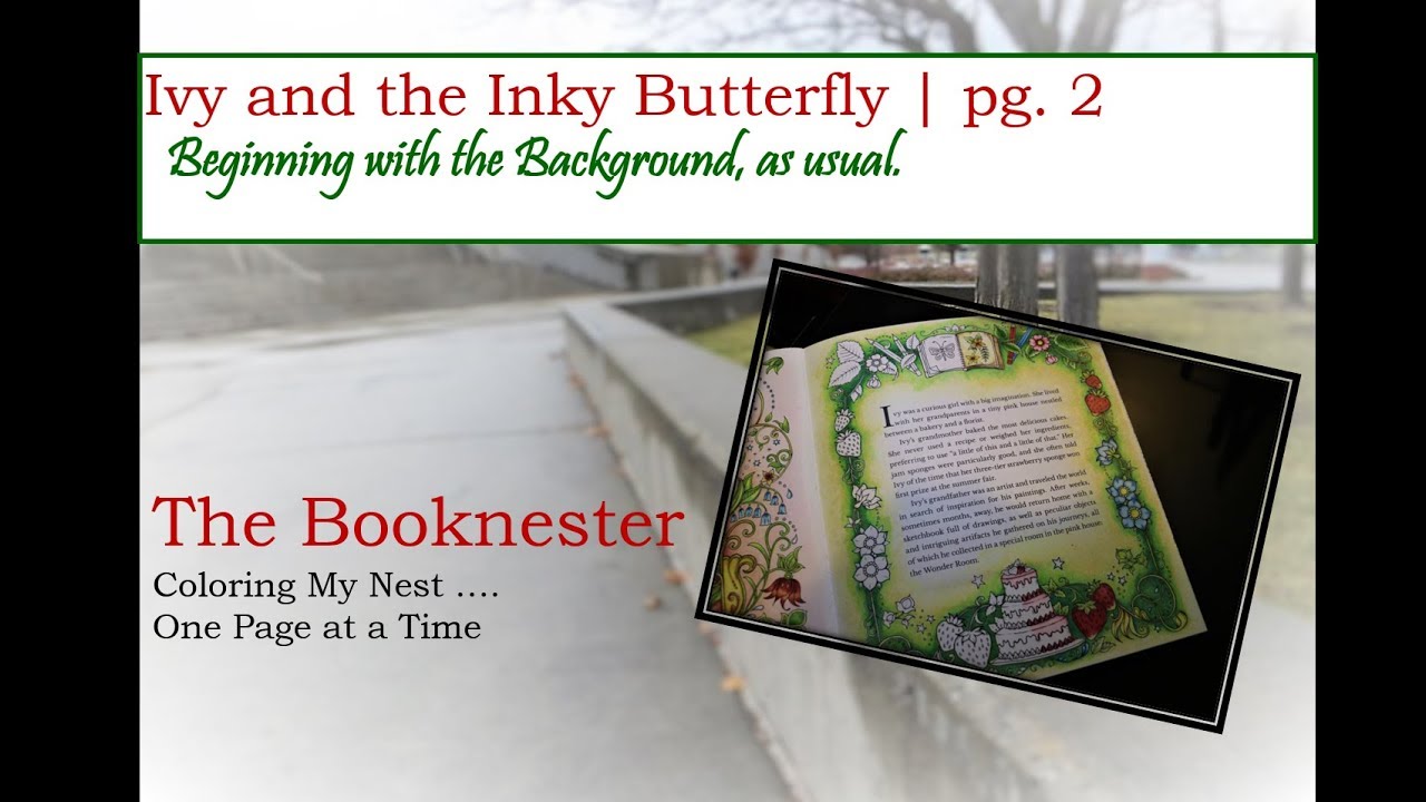 Ivy and the Inky Butterfly | Page 2 | Yup Just the Background