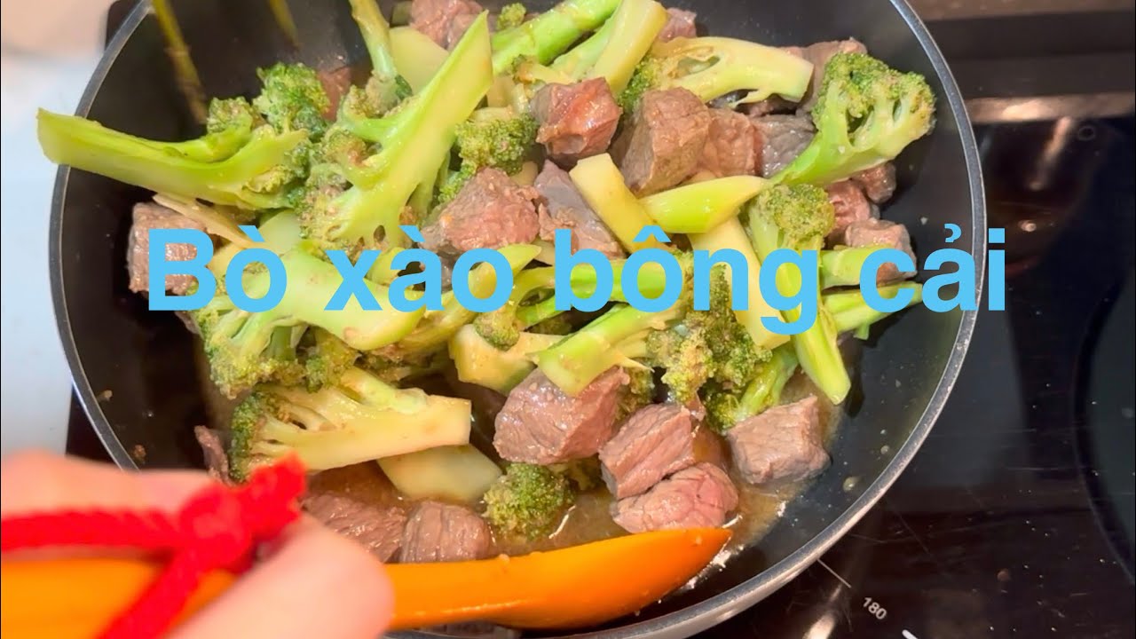 Series Mỗi ngày ăn gì!!?? Bông cải xào thịt bò