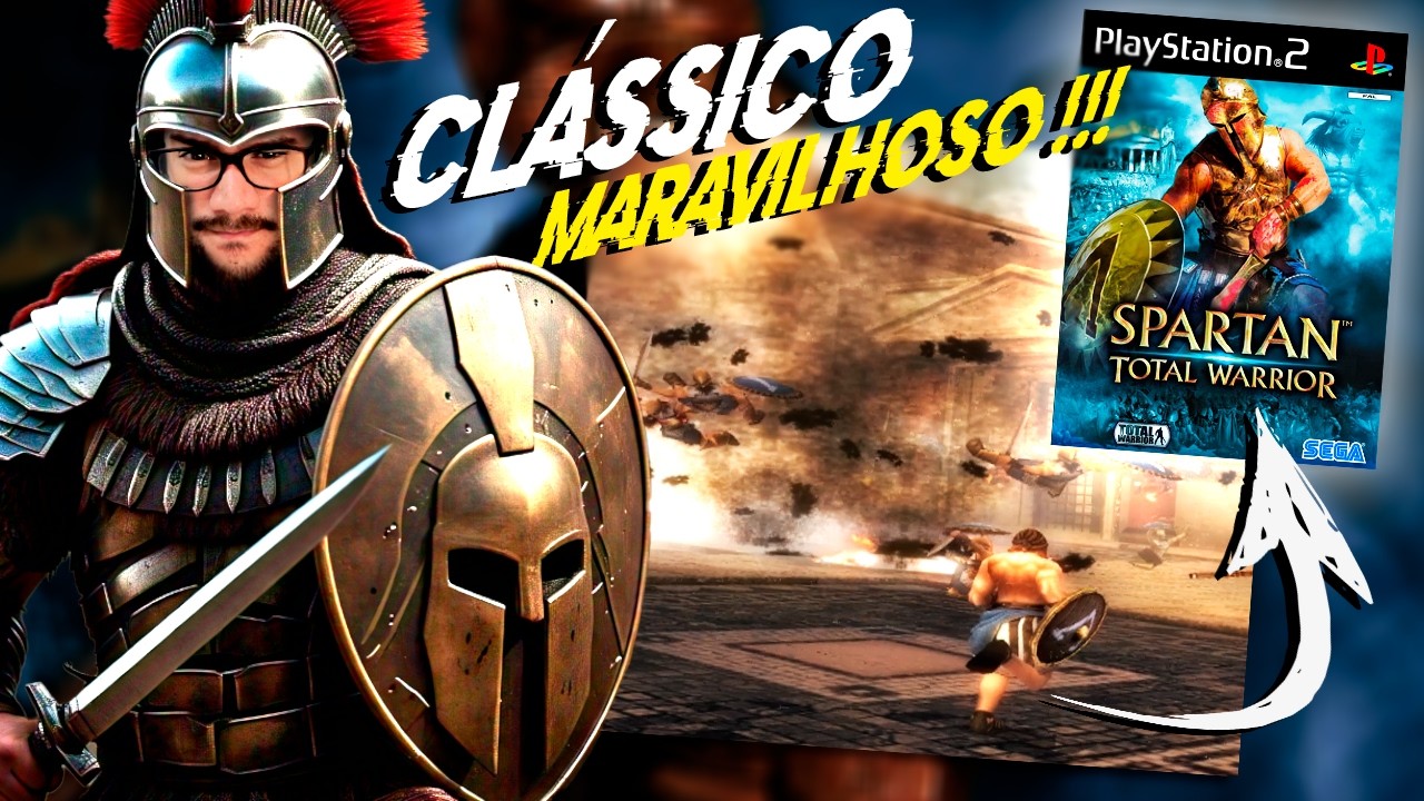 ISSO AQUI É A ELITE !!! | Spartan Total Warrior PS2 Gameplay