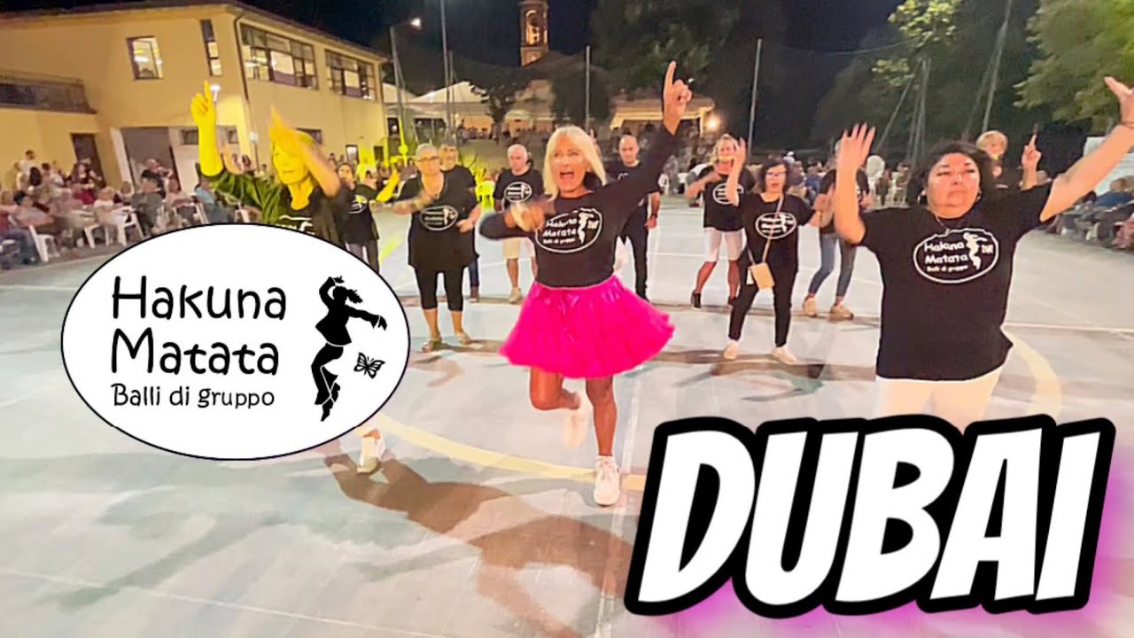 DUBAI #cumbia #linedance #sagre #italy @ballidigruppohakunamatatap181