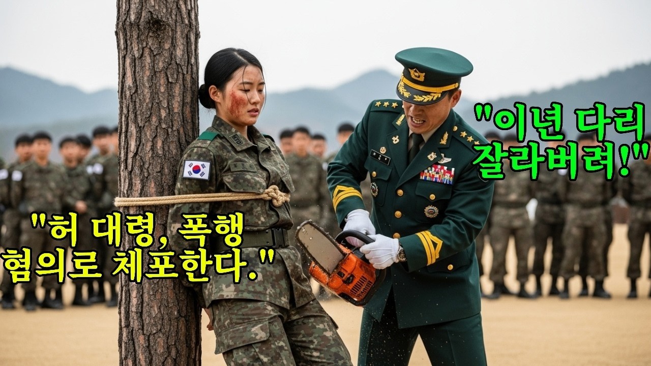 '이년 다리 잘라버려!'라며 대령이 고문하던 바로 그 여군 장교  그녀는 707 특임대의 전설적인 '강철의 불사조'였다