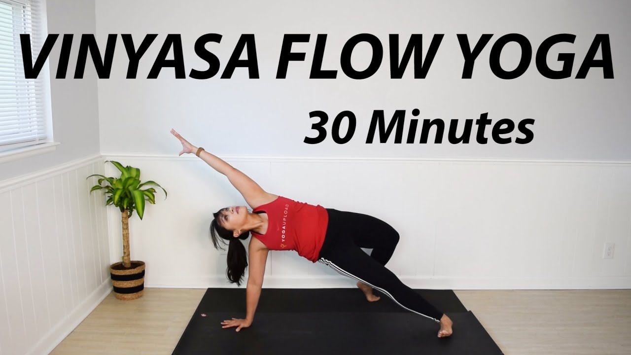 30 Min Vinyasa Flow for Strength & Flexibility | Intermediate Full Body Yoga
