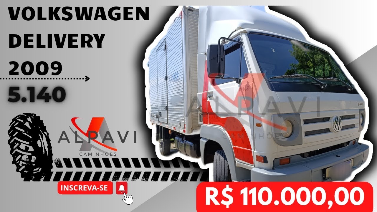 Volkswagen 5.140 Ano 2009 com Bau 4,2m a Venda