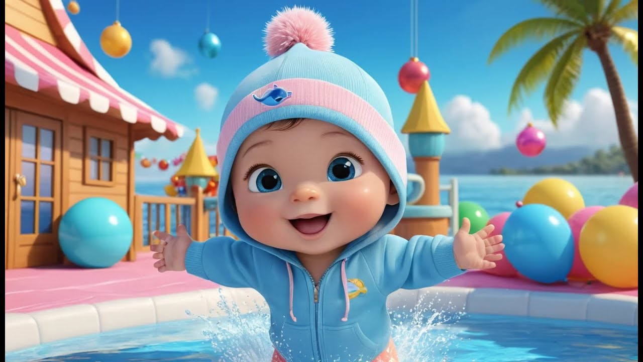 Dolphin New Year Splash Surprise | Fun Learning & Action Song for Toddlers