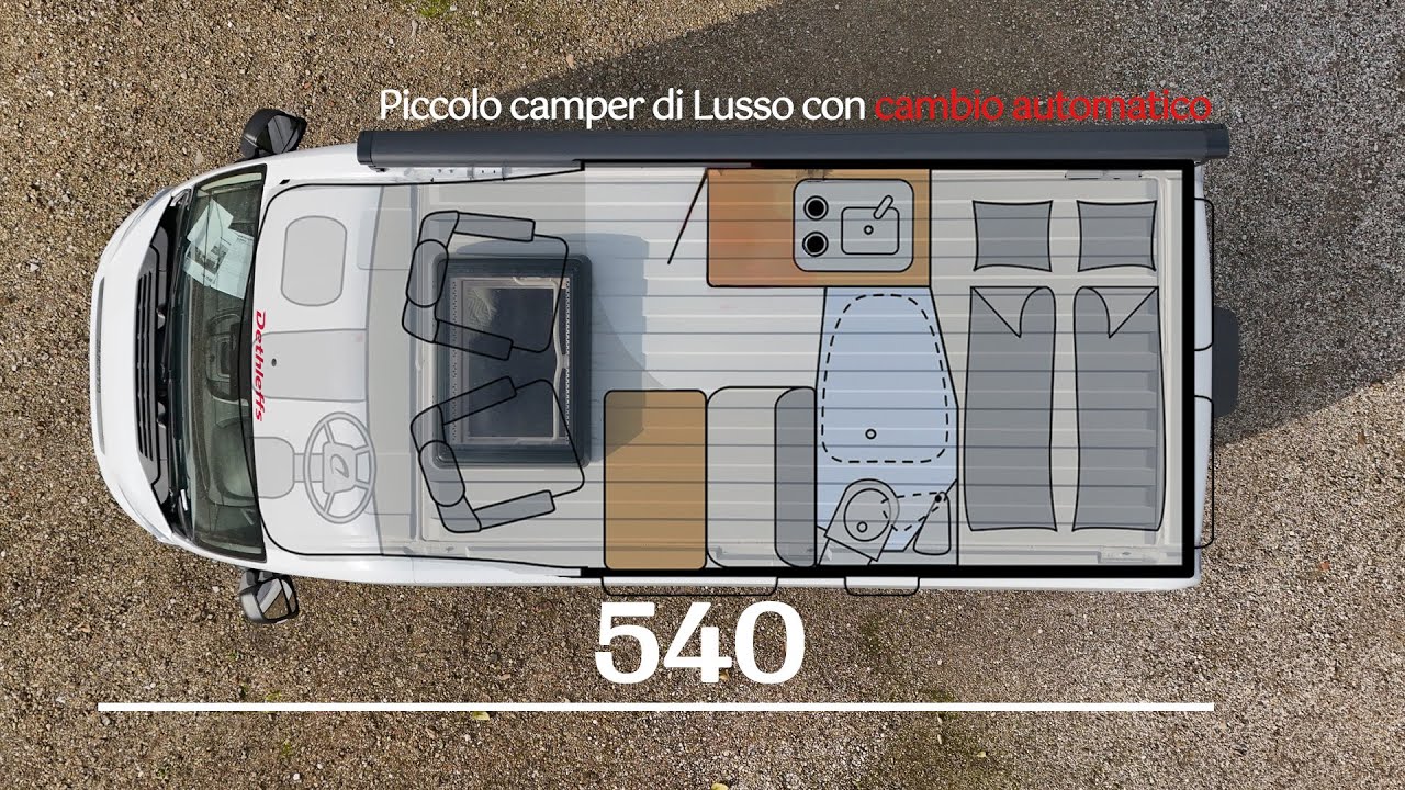 Il furgonato 540 più LUSSUOSO di sempre? 🚐 Globetrail 540 DR Automatico