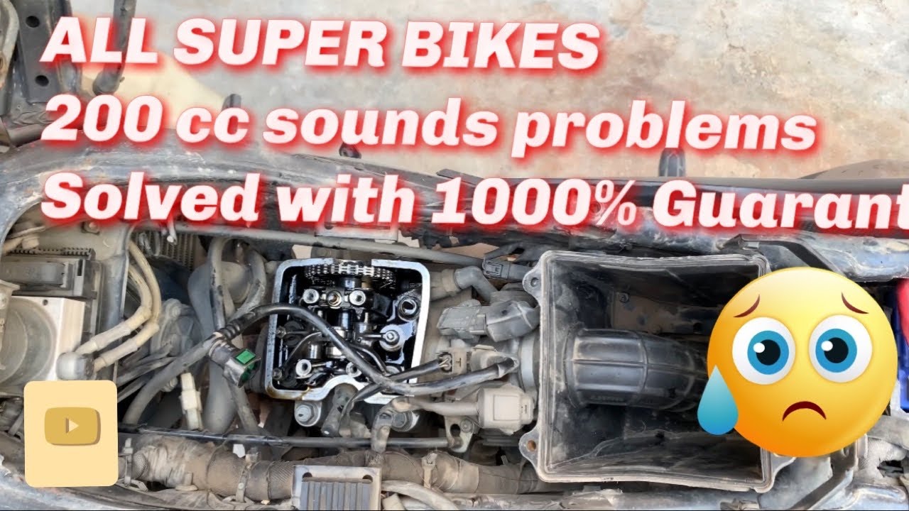 Pulsar rs200 Engine￼ sound problem visors sound problems