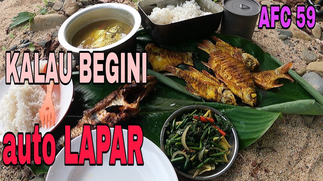 Catch & Cook|| IKAN KALAU DAH SEGAR, MASAK APA PUN SEDAP. AFC 59