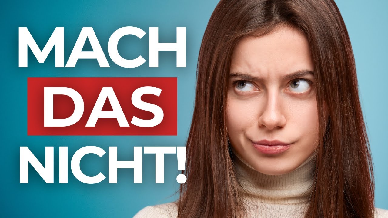 So Wirst Du Sofort Unattraktiv Für Frauen
