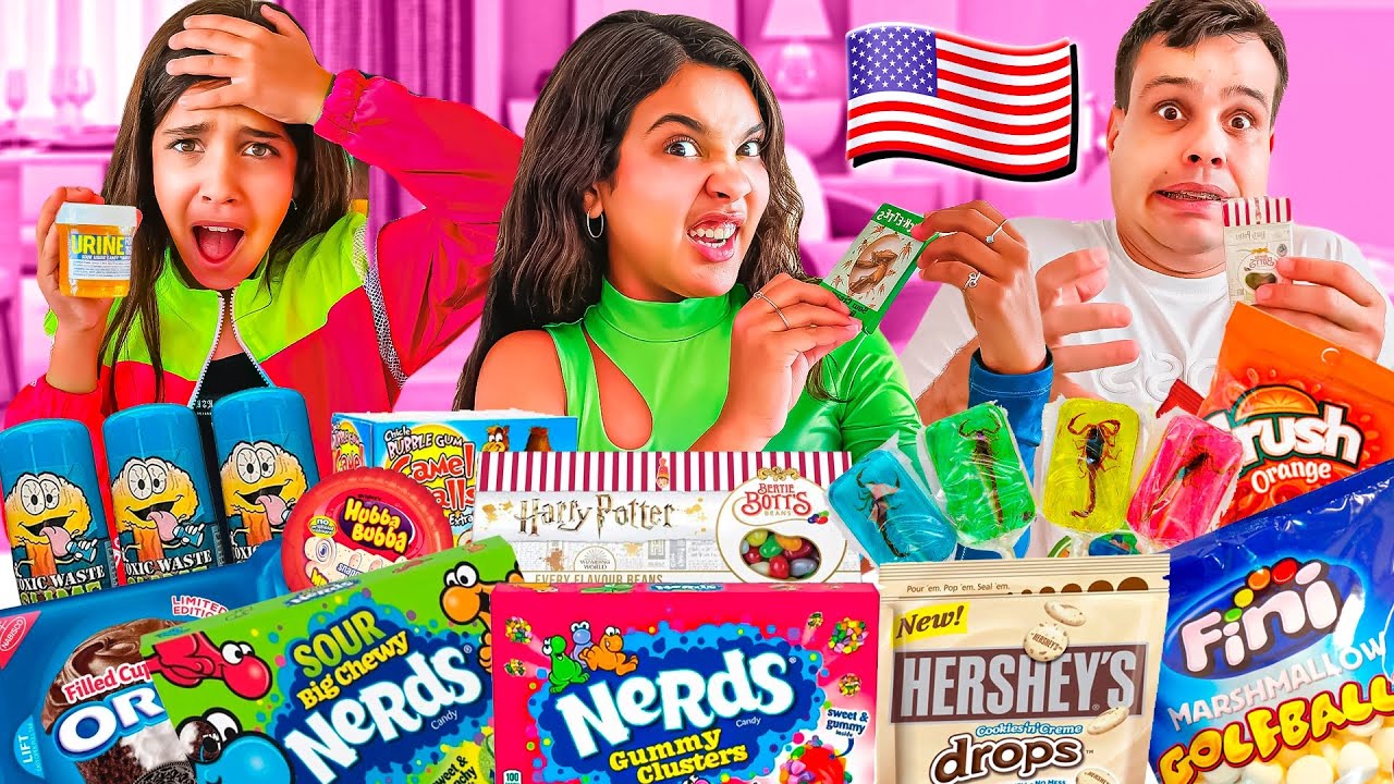 PROVANDO OS DOCES MAIS BIZARROS DOS EUA PARTE 2 !!! 🇺🇸