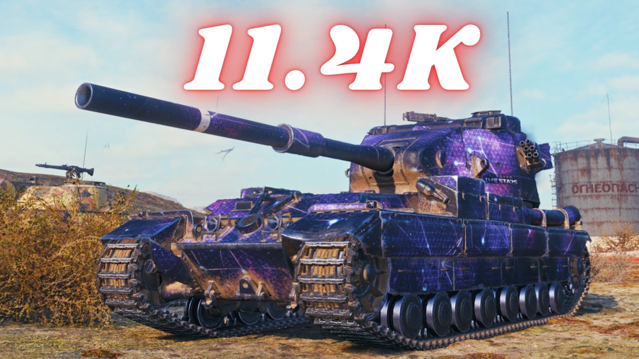 FV215b 183  - 11.4K Damage 8 Kills & FV215b (183)  10.5K Dmg etc World of Tanks