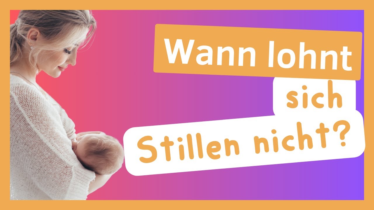 Gibt es nie zu wenig Muttermilch? 