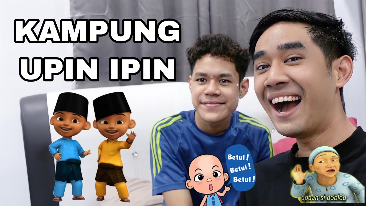 KAMPUNG DURIAN RUNTUH UPIN IPIN DENGAN AFIQKENTANG 😂