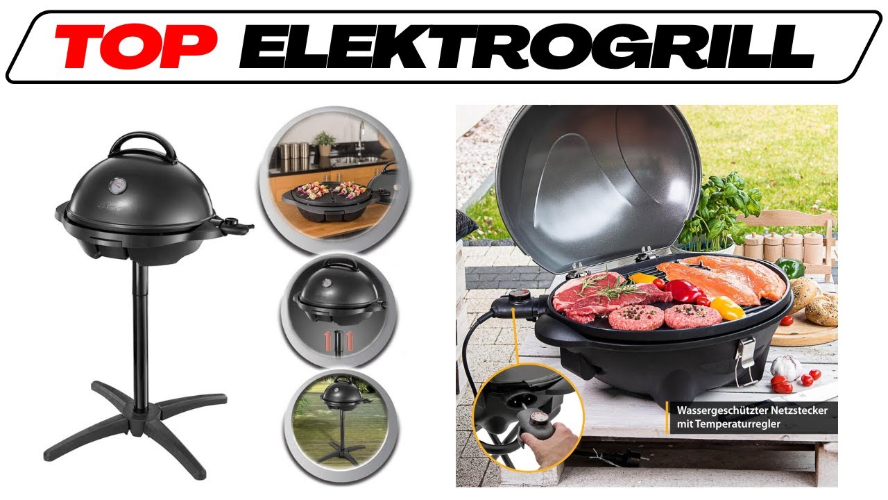 George Foreman Elektrogrill (Standgrill) im Test-Vergleich🥇Günstiger Tischgrill mit Deckel