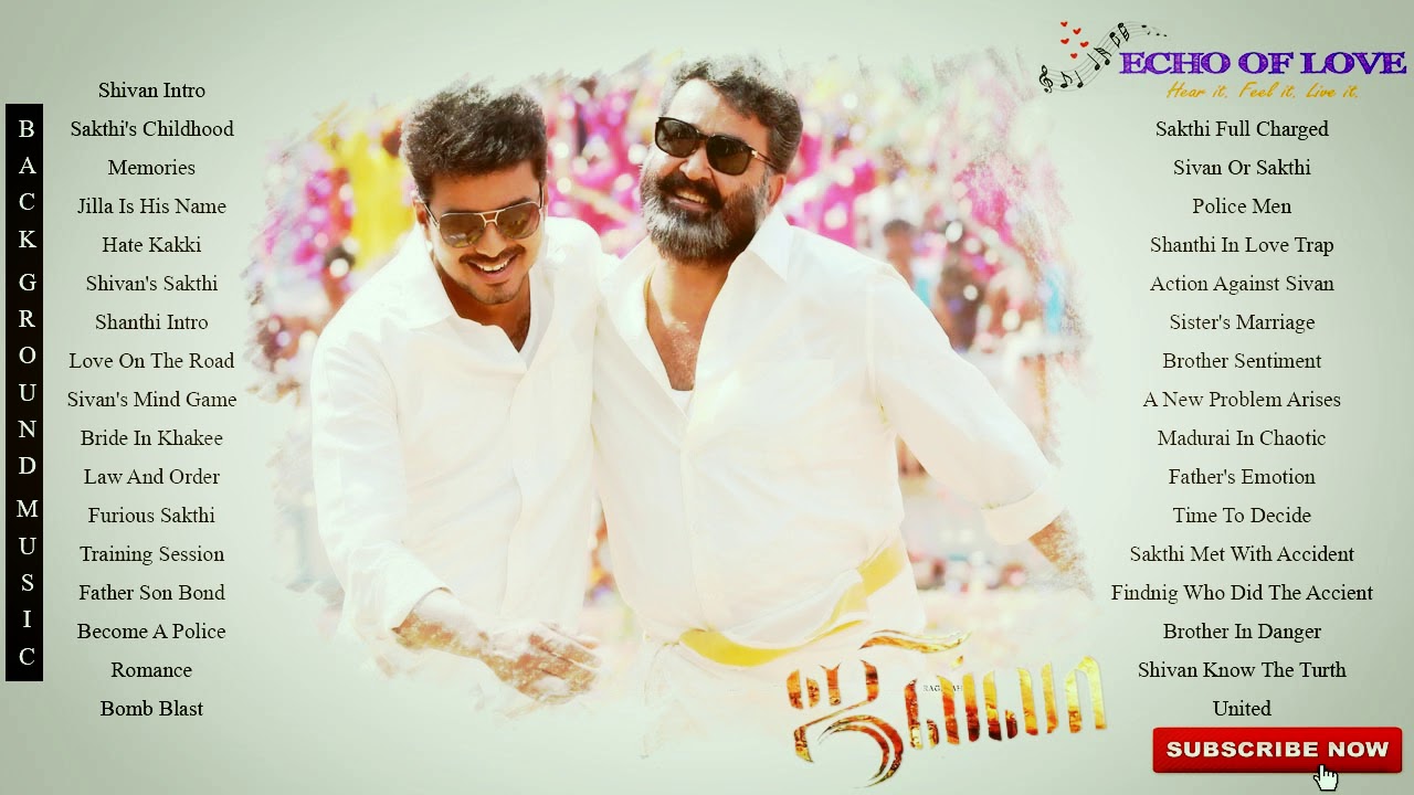 Jilla | Full Movie Best BGM | D.Imman|&hearts;