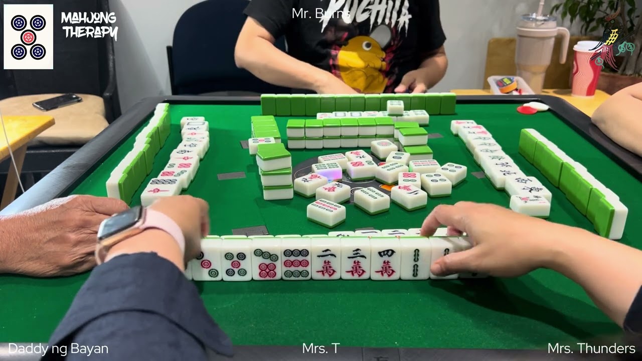 #426 June 5 2024 Rubbing it in, superfriend🙈🤪👯‍♀️ #mahjongtherapy #mahjong
