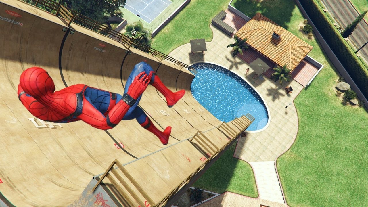 GTA 5 Epic Ragdolls | SPIDERMAN ep.47 (Euphoria Physics)