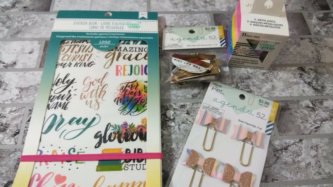 Small Hobby Lobby Haul // What My Daughters Boyfriend Bought Me