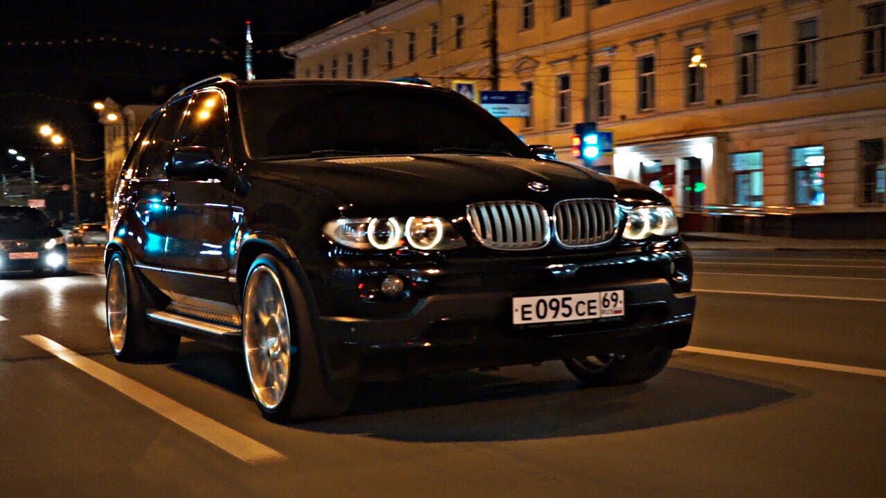TOP BMW X5 E53 4.8 iS LIVE GARAGE!