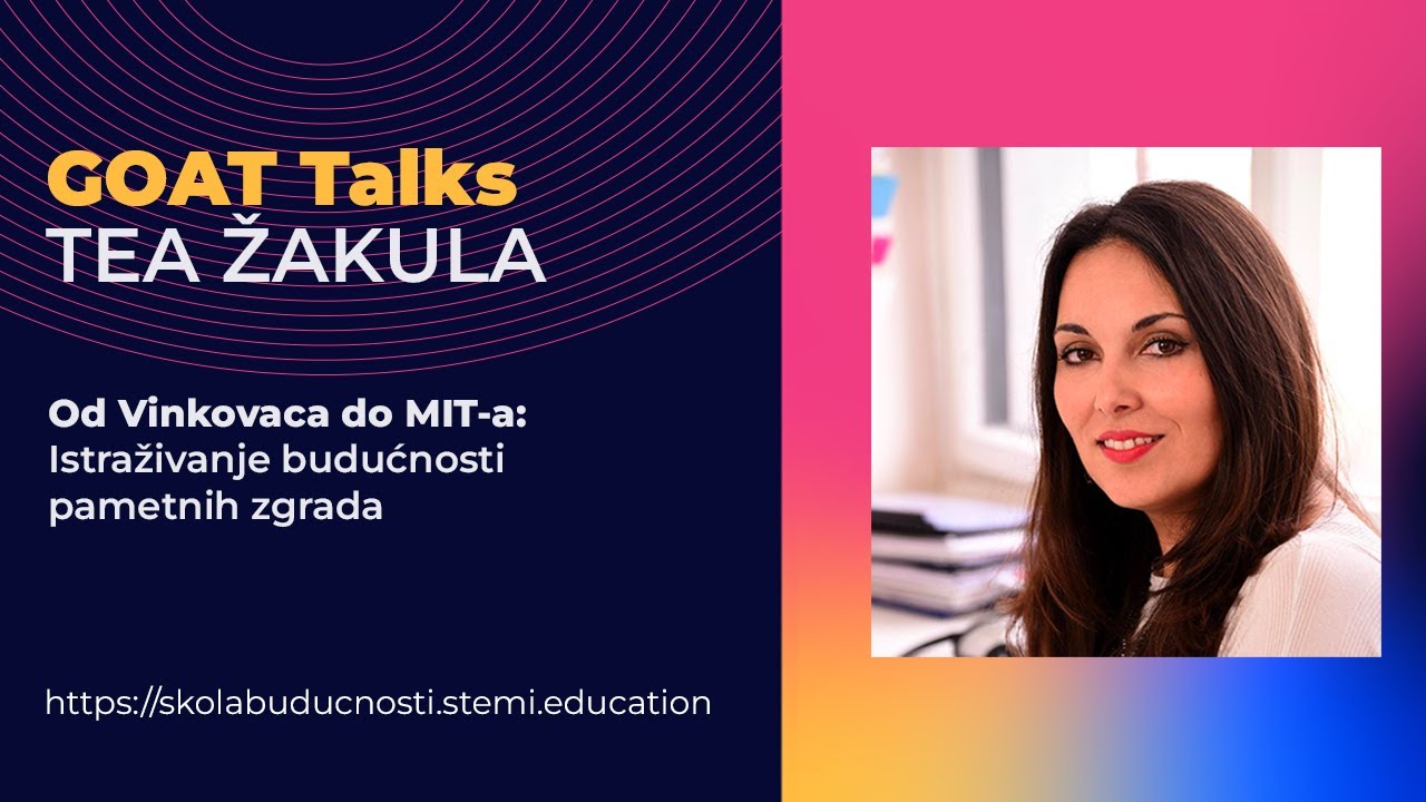 Tea Žakula - Od Vinkovaca do MIT-a: Istraživanje budućnosti pametnih gradova