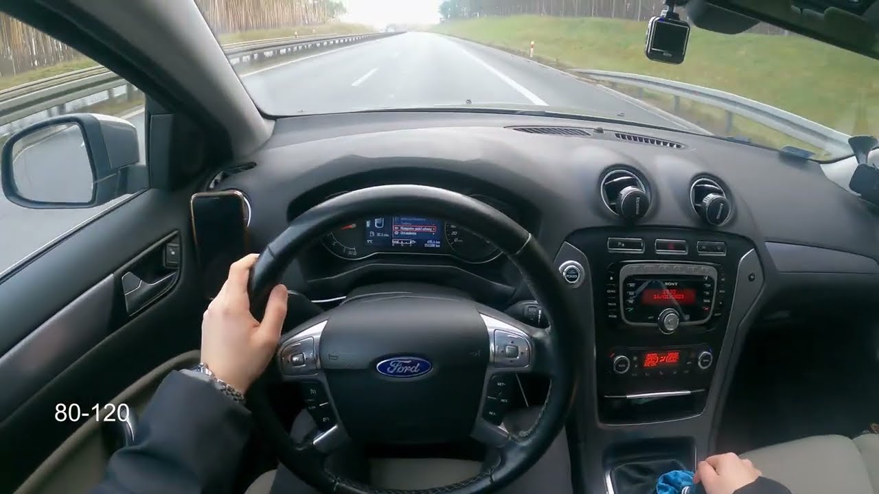 Mondeo MK4 1.6 EcoBOOST | POV highway/autobahn | Review | 80-120 km/h