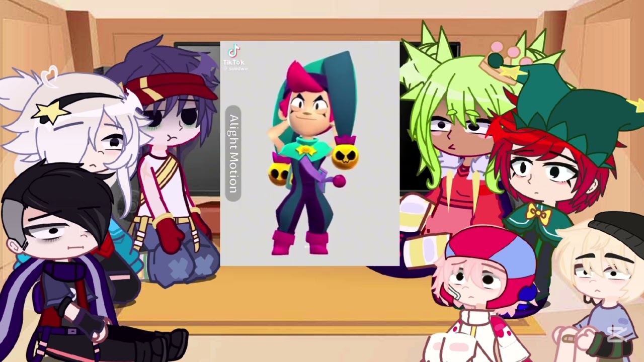 Algunos Brawlers reaccionan a sus tt. | Gacha club |\\|Brawl stars|\\♡ ☆