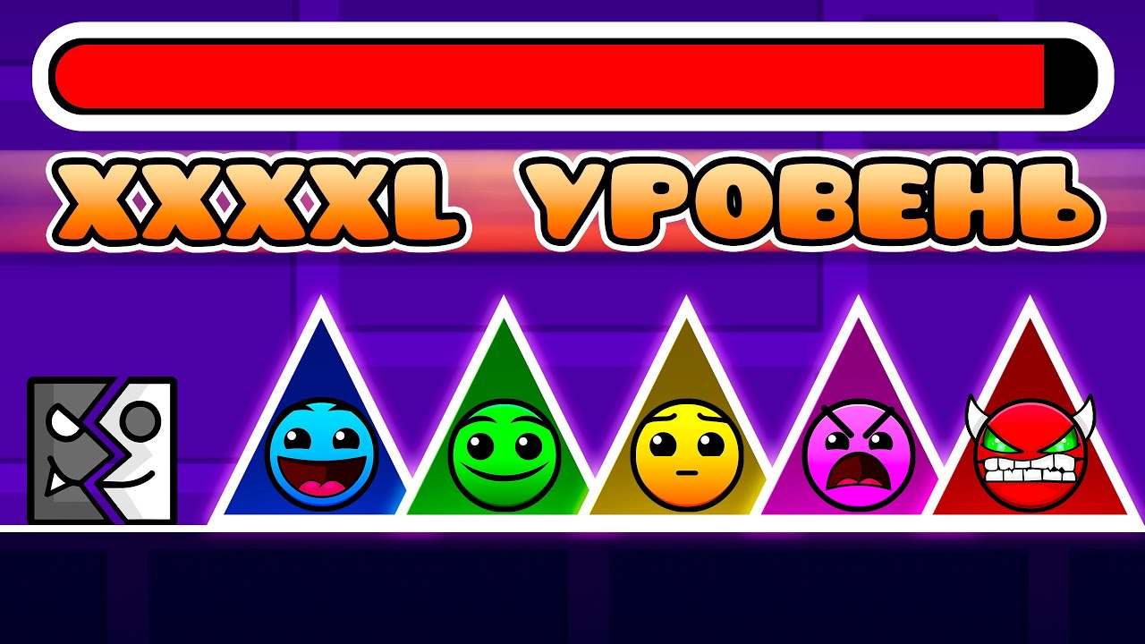 Все УРОВНИ РОБТОПА за ОДНУ ПОПЫТКУ в Geometry Dash