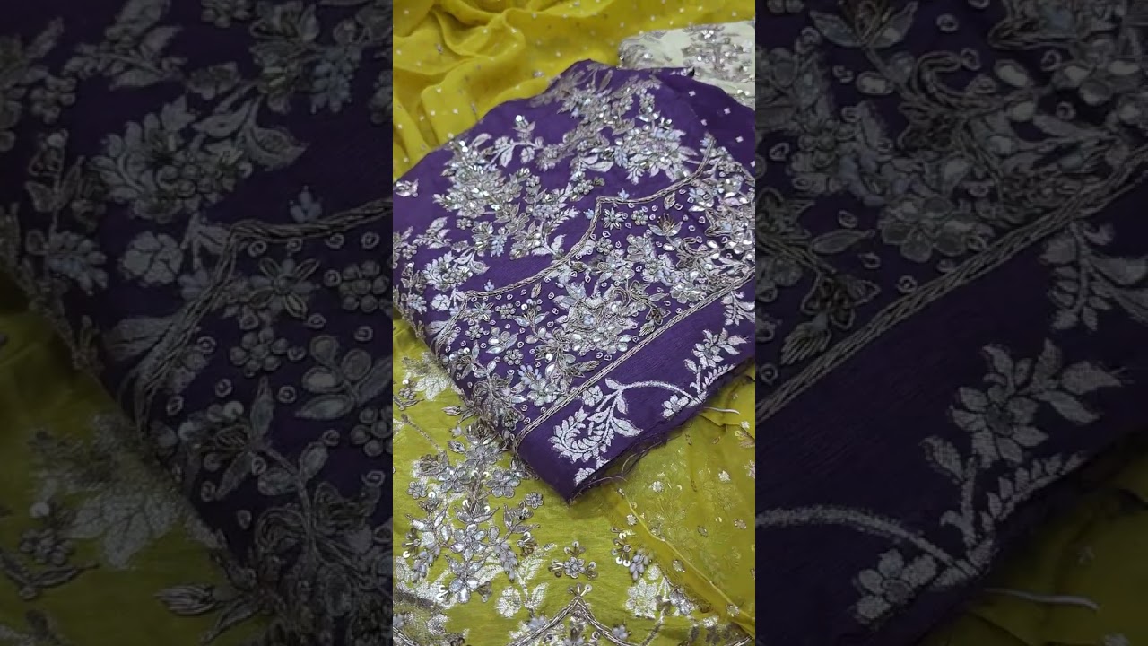 Kapoor creations, patiala, Tripuri ,Hand work suits on offer price ,visit must,6239426816, 12feb