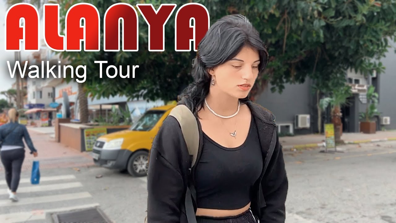 [4K] Walking Around Alanya | Turkey |