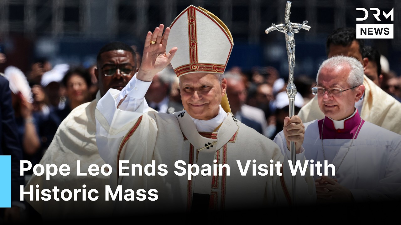 FULL SPEECH: Pope Leo XIV Concludes Spain Tour With Massive Open-Air Mass in Tenerife | AK1G