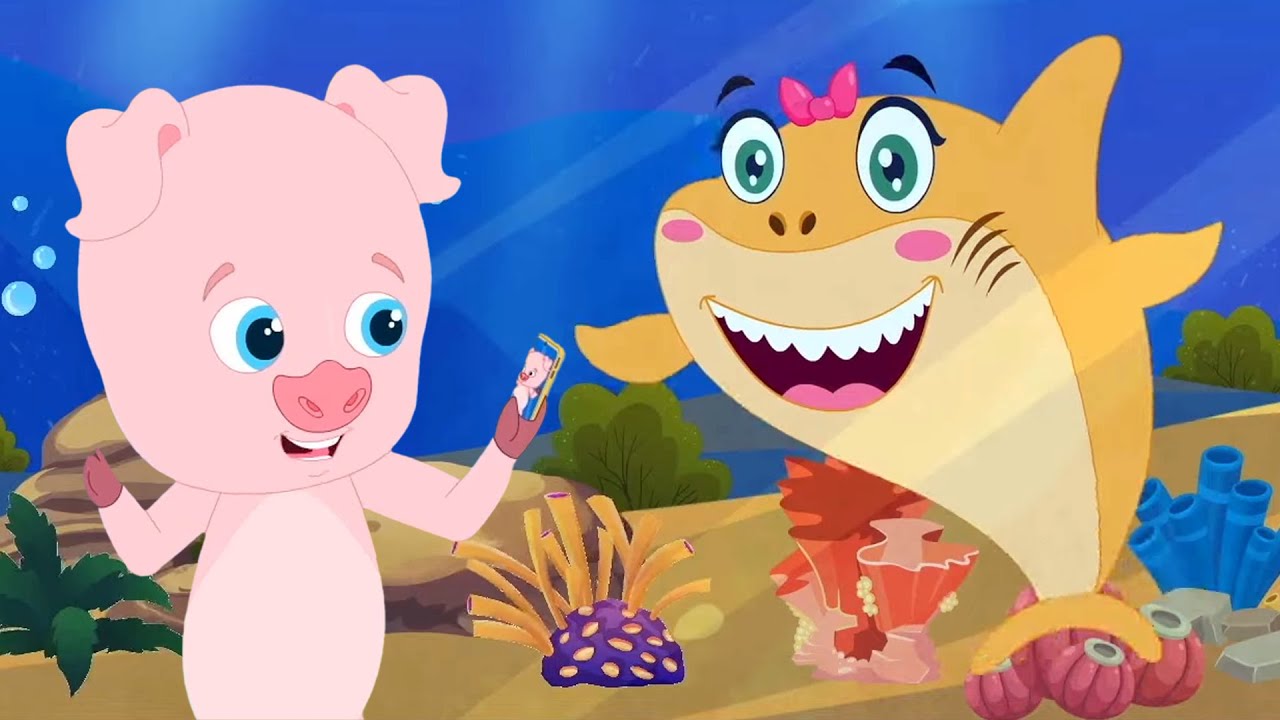Baby Shark Song | Sing Along & Fun Nursery Rhymes for Kids