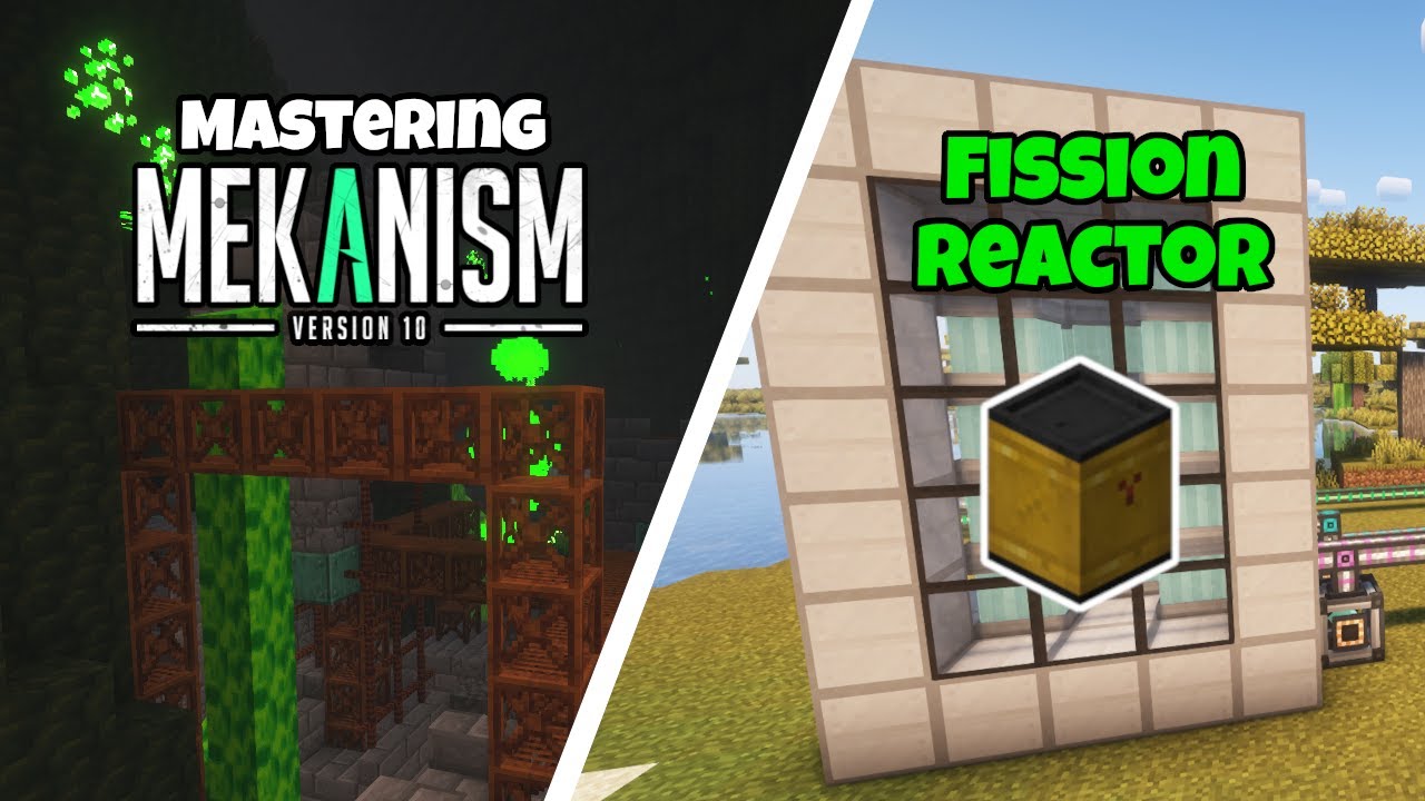 Освоение MEKANISM 10 Ep 10: Реактор деления | Minecraft 1.20.1