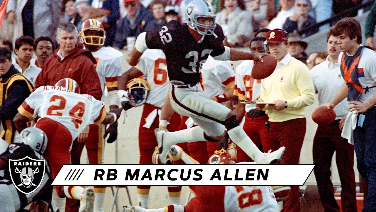 Highlights: Marcus Allen Goes off in Super Bowl XVIII, Wins MVP | Las Vegas Raiders