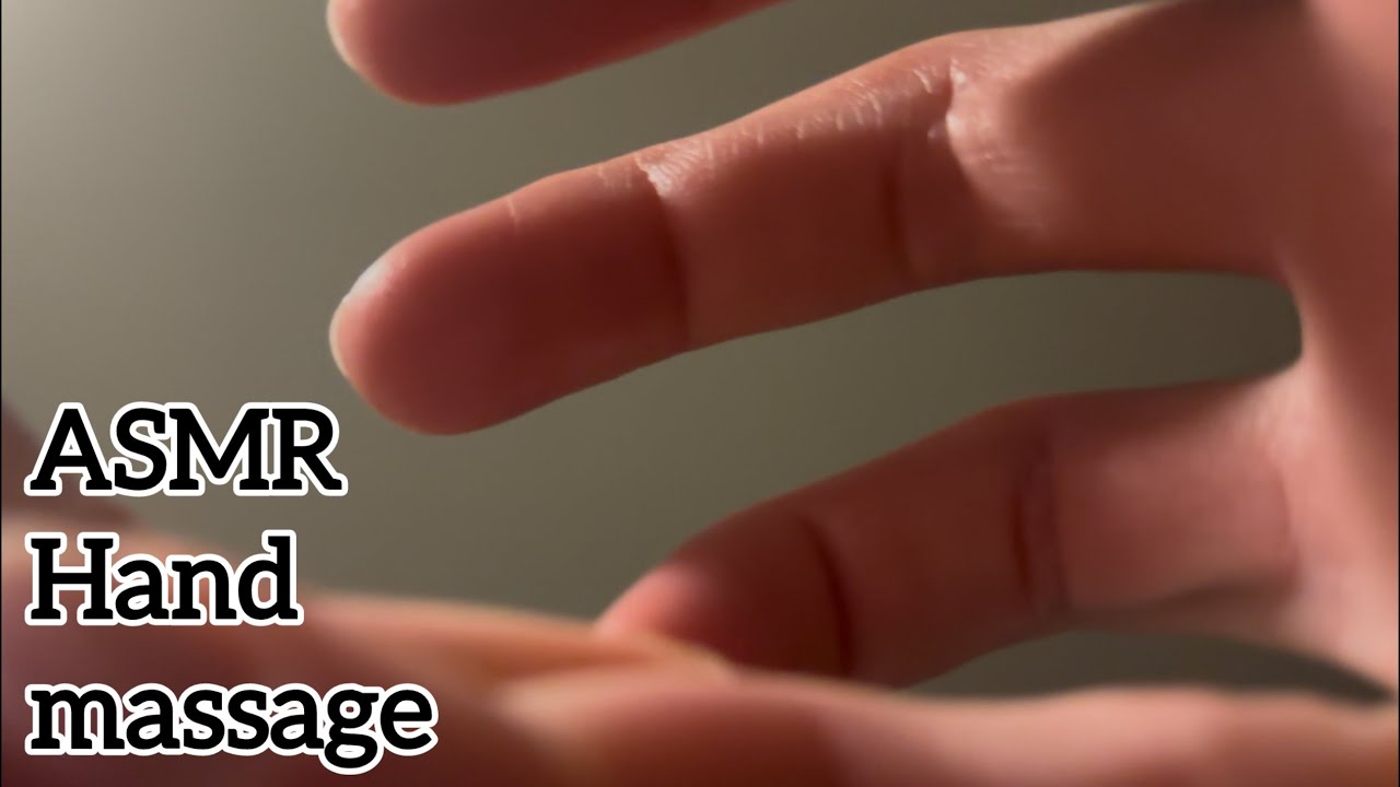 ASMR 🌙 Close-up hand massage - Massage movements, soft focus (no talking)