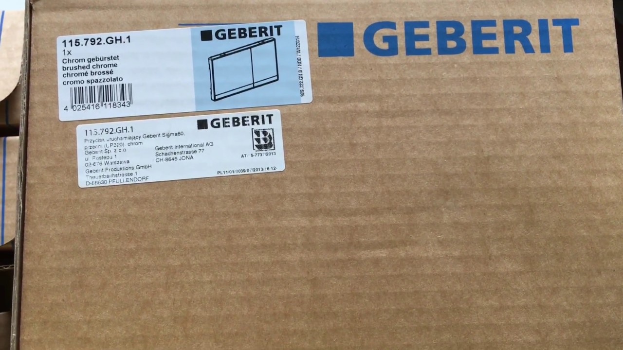 Przycisk Geberit Sigma60 115 792 GH 1