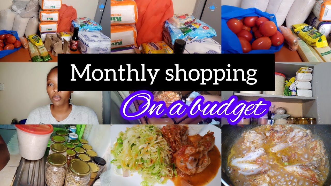 KITCHEN MONTHLY SHOPPING HAUL ON A BUDGET/COOK WITH ME/DINNER IDEAS/KITCHEN ORGANISE WITH ME