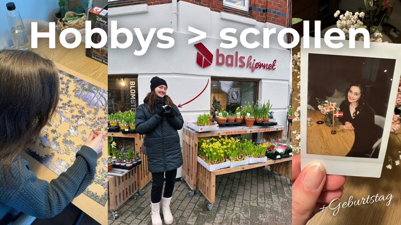 1 Woche Hobbys statt Scrollen 📷💐