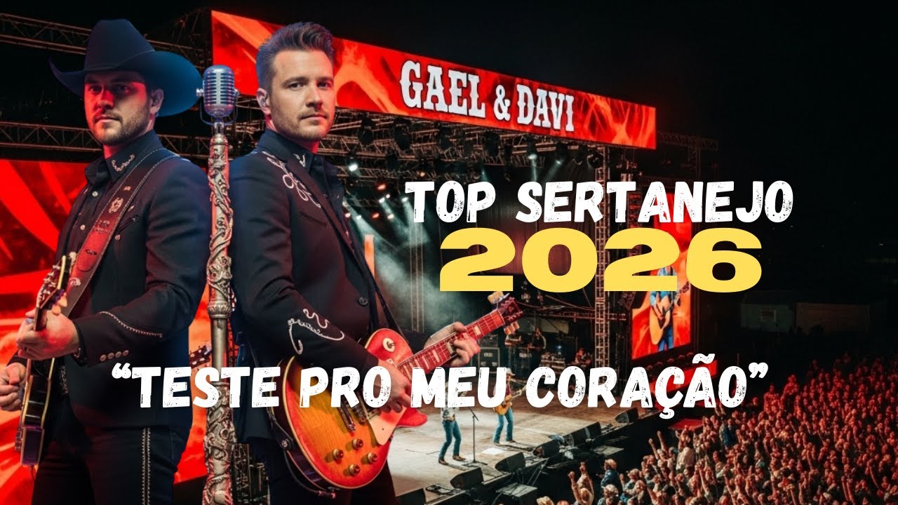Gael & Davi | Sertanejo mais tocado de 2026 - “Teste Pro Meu Coração”