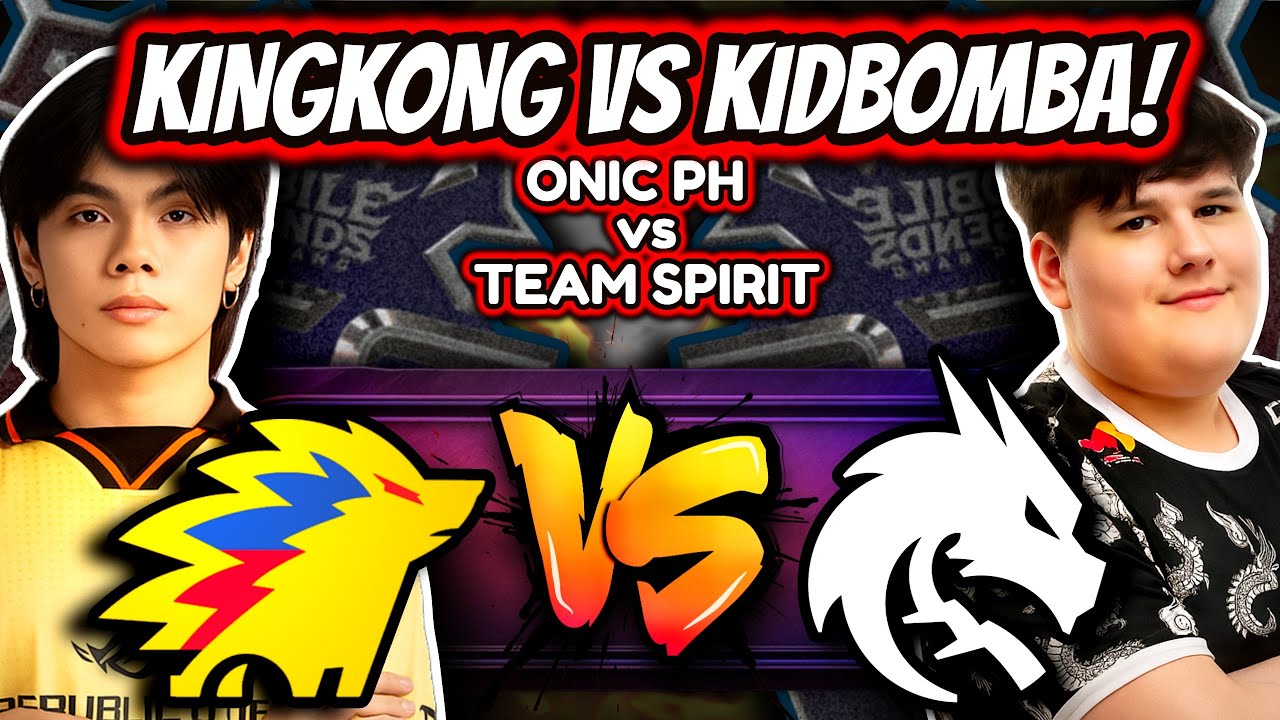 ¡ONIC NO PUEDE CREER EL NIVEL DE TEAM SPIRIT! ONIC PH vs TEAM SPIRIT - MSC 2025 | MOBILE LEGENDS