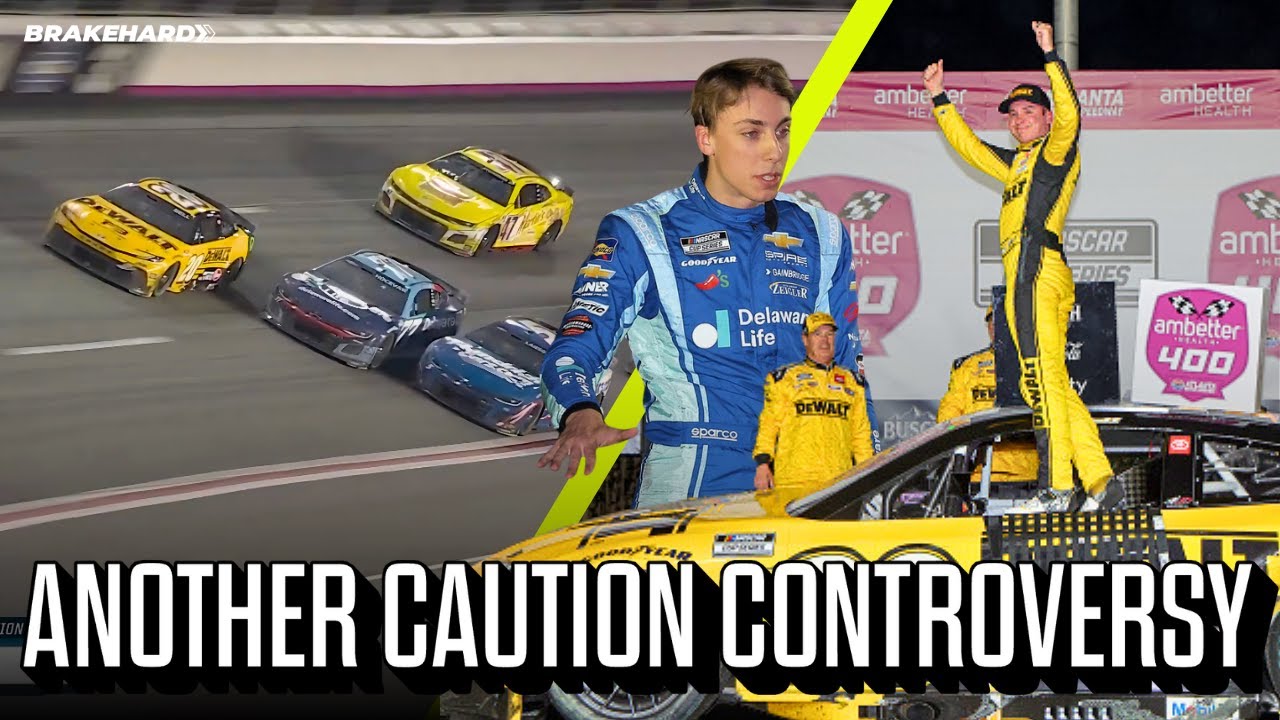 Christopher Bell Wins Atlanta | Another NASCAR Caution Controversy | Carson Hocevar Made Drivers Mad