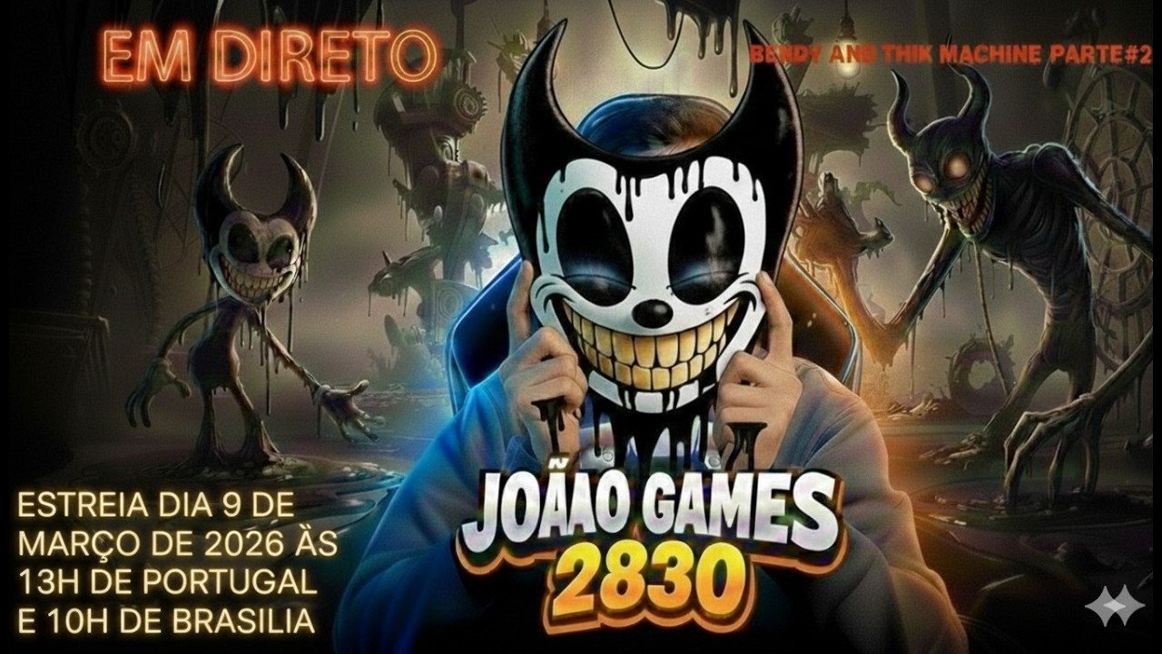 BENDY AND THE INK MACHINE CAPÍTULO #2 – A Velha Música ME PERSEGUIU O JOGO TODO! 🎶🔥😱