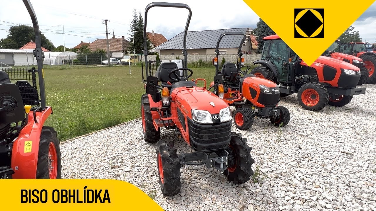 BISO obhlídka – Kubota B1241 – walkaround