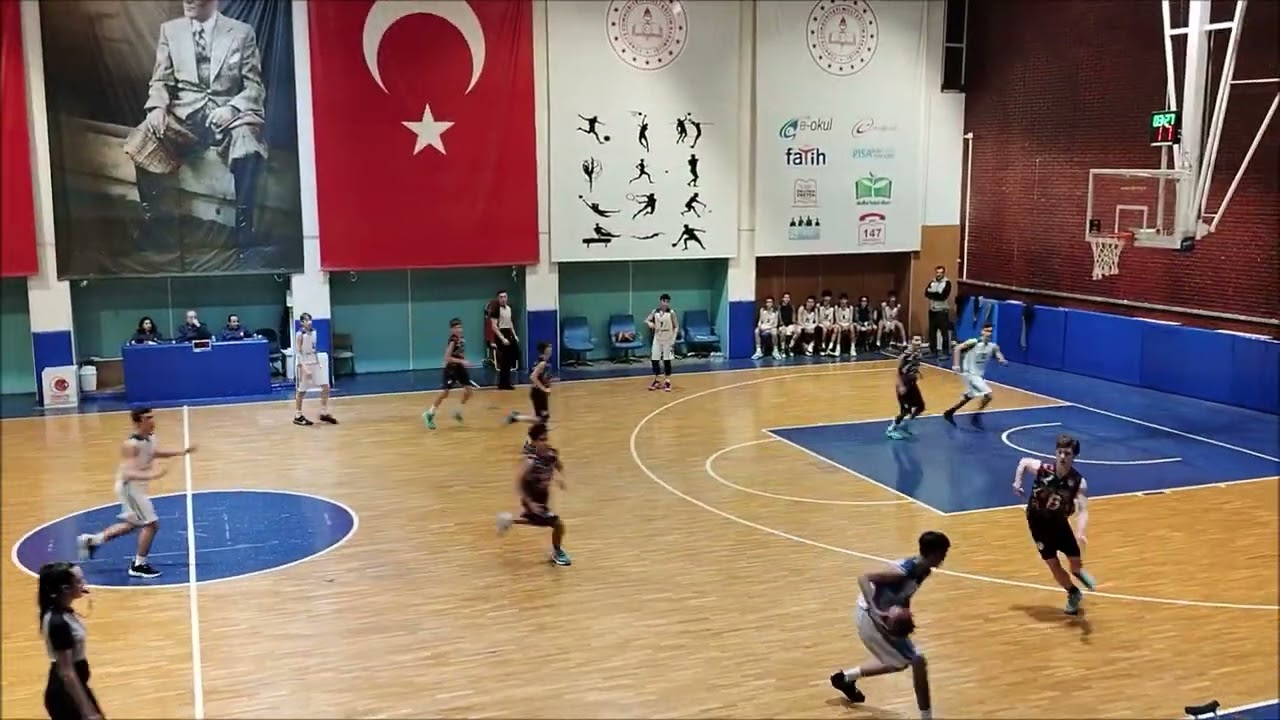 10.01.2024 U-14 YARI FİNAL 1. MAÇ TÜRK TELEKOM - MAGİCHANDS